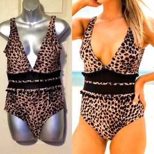 Wild About This Love Animal Print Swimsuit